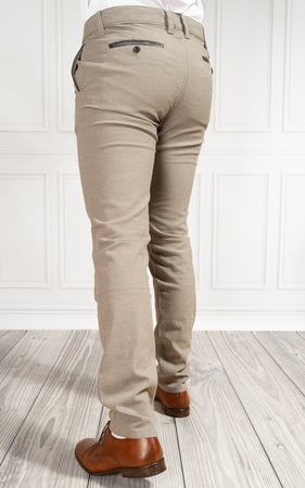 SPODNIE MĘSKIE CHINOSY 076N