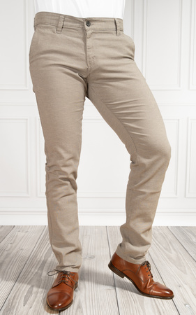 SPODNIE MĘSKIE CHINOSY 076N