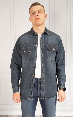 KOSZULA MĘSKA JEANSOWA STANLEY JEANS No.2
