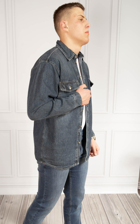 KOSZULA MĘSKA JEANSOWA STANLEY JEANS No.2