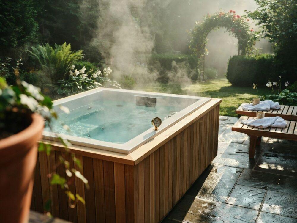 ciepła woda w jacuzzi