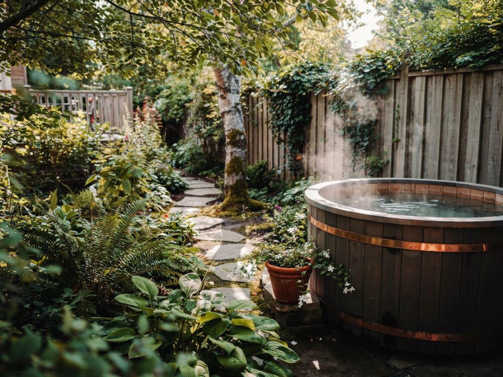 przygotowany teren pod jacuzzi